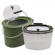 Balde para Isca Viva Ottoni 5 Litros Com Cesta HS-9325