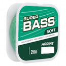 Linha Monofilamento Marine Super Bass Soft 0,370mm 21lb 250m Cor Verde