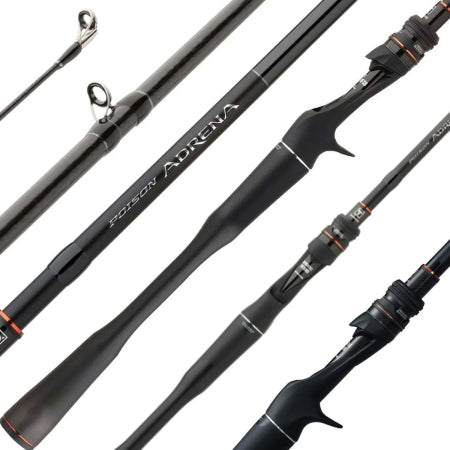 Vara de Pesca Shimano Poison Adrena 166H-SB/2 1,98m 12-25lb Para Carretilha
