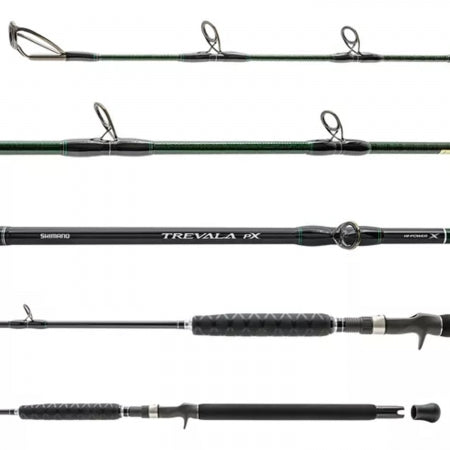 Vara de Pesca Shimano Trevala PX TVXFC58XH 1,73m 80lb Inteiriça Para Carretilha